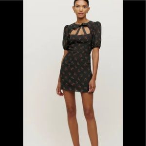 Morgan Dress black cherry